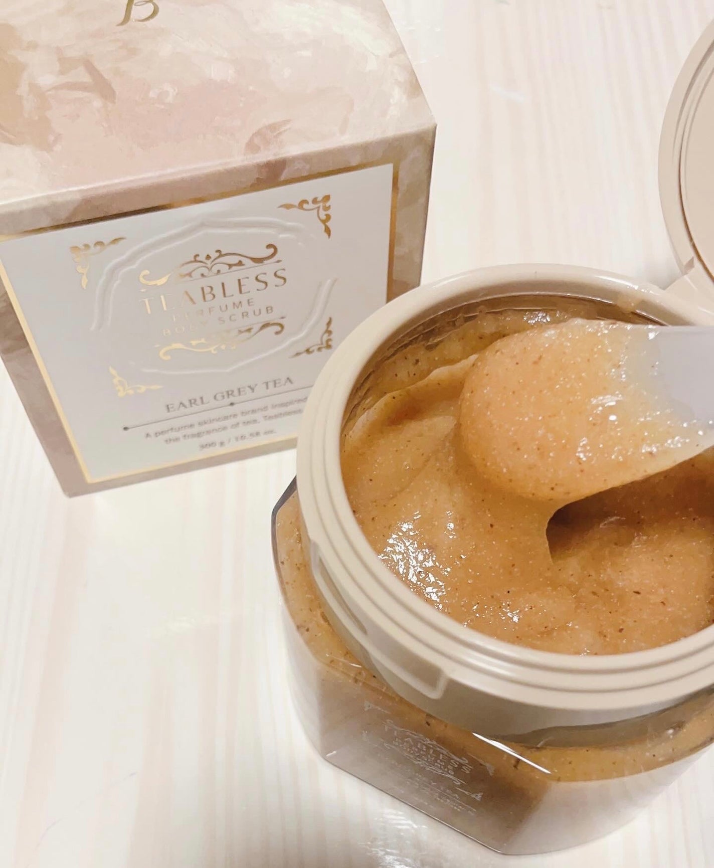 teechan0405♡フォロバ100% on LIPS 「【香水級🫖🤎紅茶の香りのボディスクラブ】𓂃𓂃𓂃𓂃𓂃𓂃𓂃..」(2枚目)