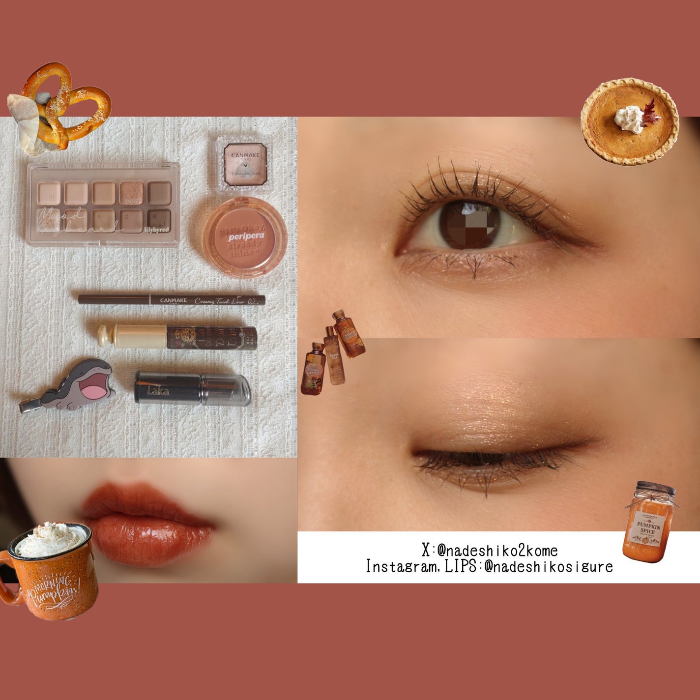 なでしこ on LIPS 「お友達に誕生日プレゼントでいただいたチークを使ってメイク!!テ..」(1枚目)