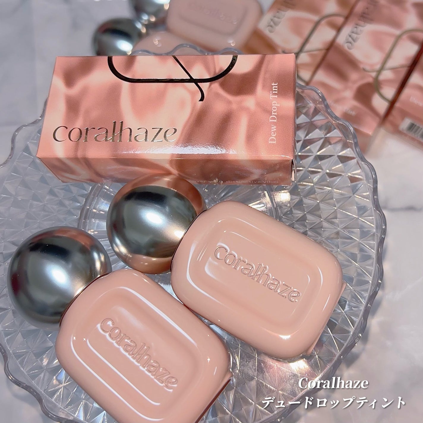 デュー ドロップ ティント/Coralhaze/リップティントを使ったクチコミ(1枚目)