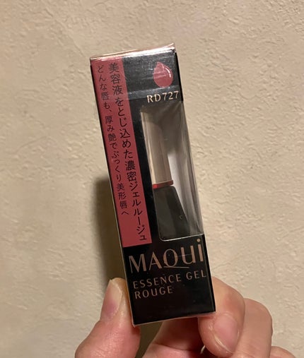 マキアージュ エッセンスジェルルージュのクチコミ「⚫︎マキアージュ
エッセンスジェルルージュ
RD727
なんとエッセンスジェルルージュ、.....」(1枚目)