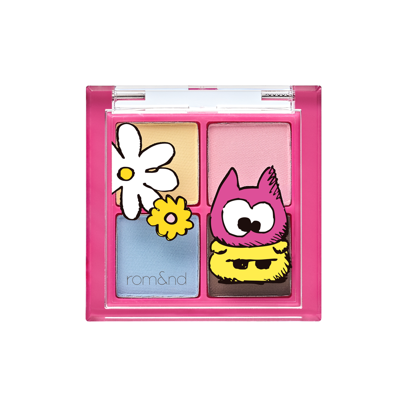 【ドン・キホーテ限定】rom&nd | ZO&FRIENDS べターザンパレットセット Z01 クラウディキャット+rome NEW COLOR 15 キトゥンクラウドガーデン