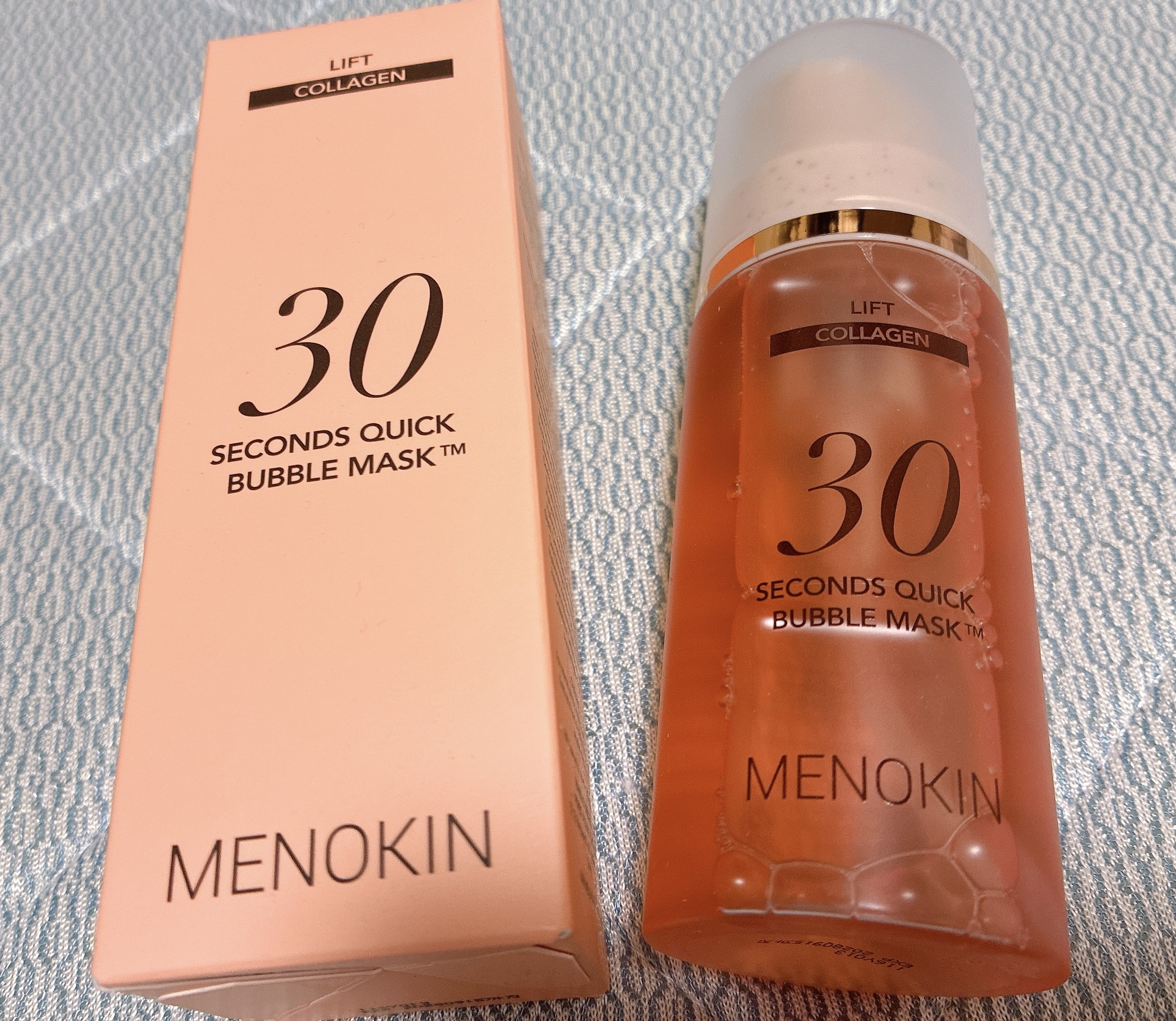 30秒クイックバブルマスク95ml リフト/MENOKIN/シートマスク・パックを使ったクチコミ（1枚目）