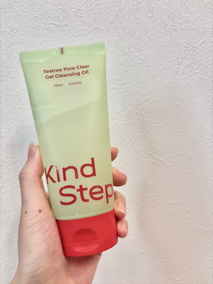 ティーツリージェルクレンジングオイル/KindStep/クレンジングジェルを使ったクチコミ(2枚目)