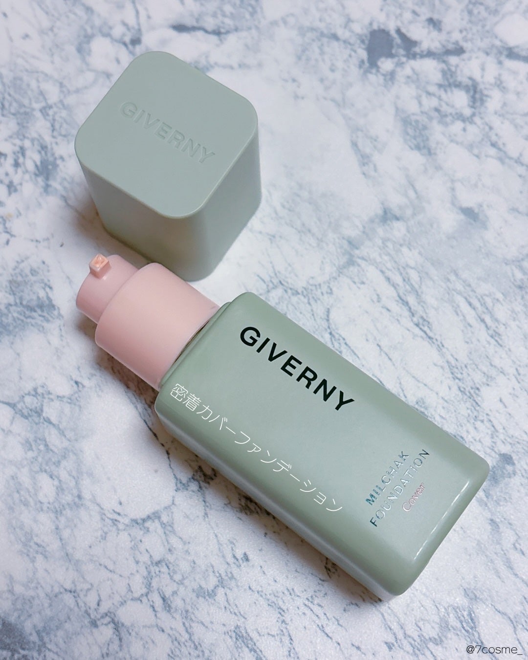 ジヴェルニー 密着カバークッション/GIVERNY/クッションファンデーションを使ったクチコミ(2枚目)