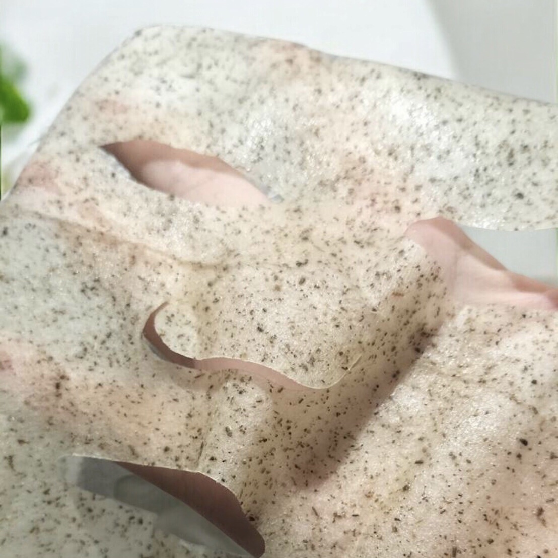 ツボクサスージングハイドロヨモギマスク/LIALUSTER/シートマスク・パックを使ったクチコミ（2枚目）