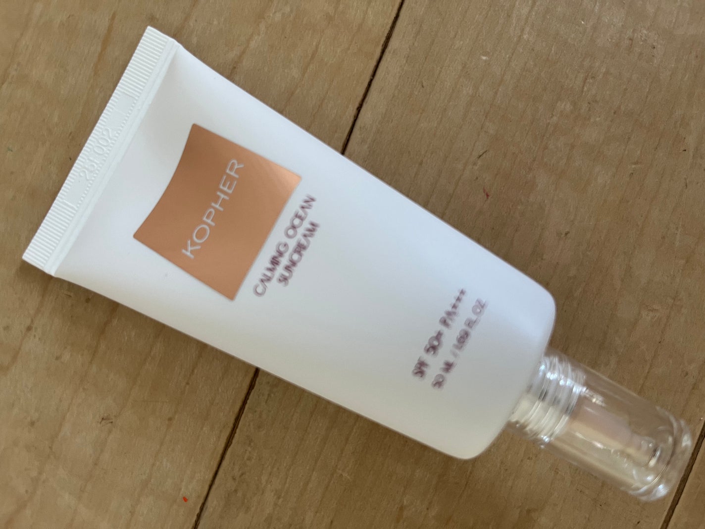 CALMING OCEAN SUNCREAM/KOPHER/日焼け止めクリームを使ったクチコミ(2枚目)