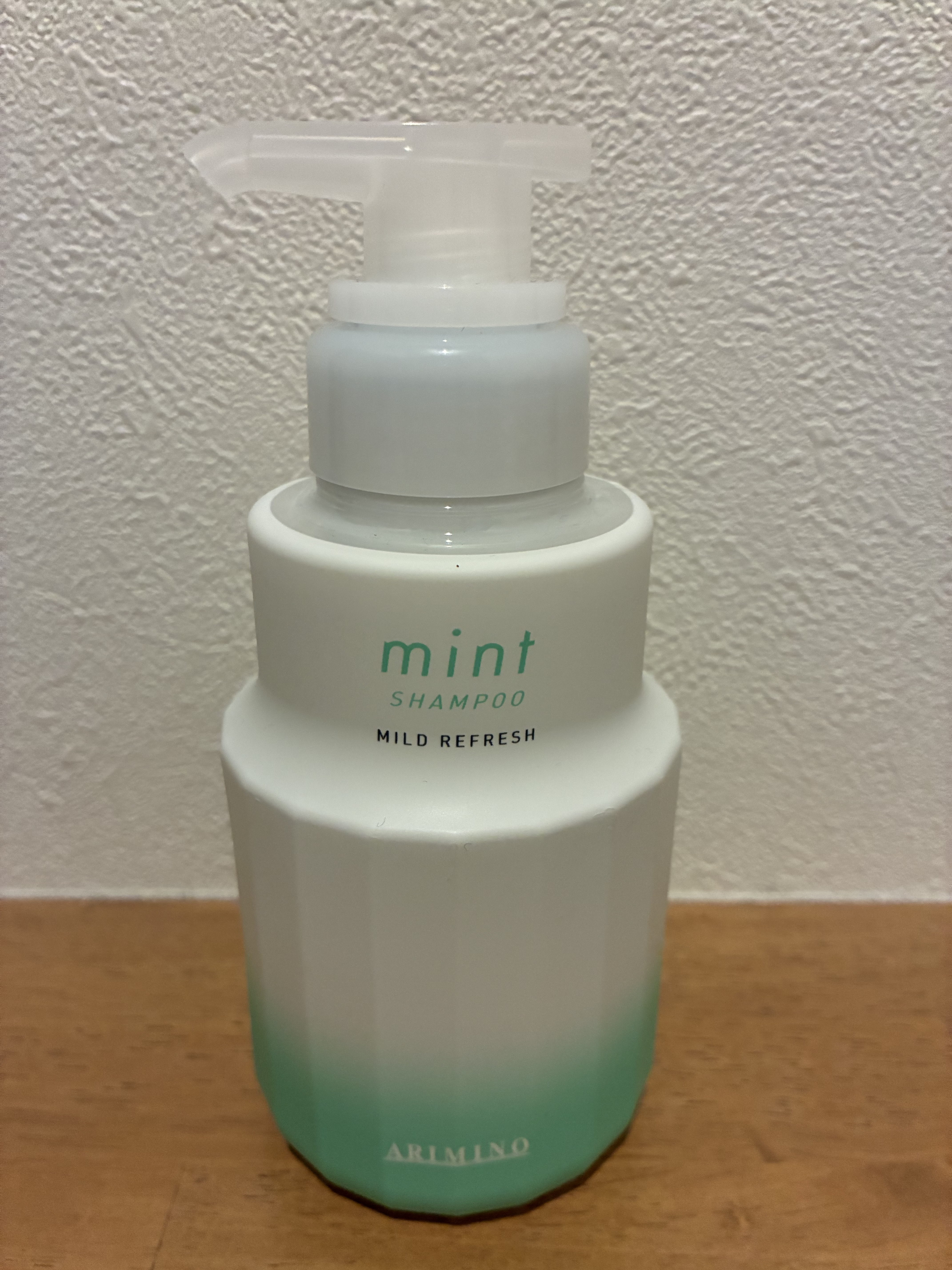 ミント シャンプー マイルドリフレッシュ/アリミノ/サロンシャンプーを使ったクチコミ（1枚目）