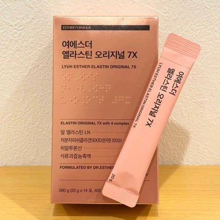 ヨエスターエラスチンオリジナル7X/ESTHER FORMULA/美容サプリメントを使ったクチコミ(1枚目)