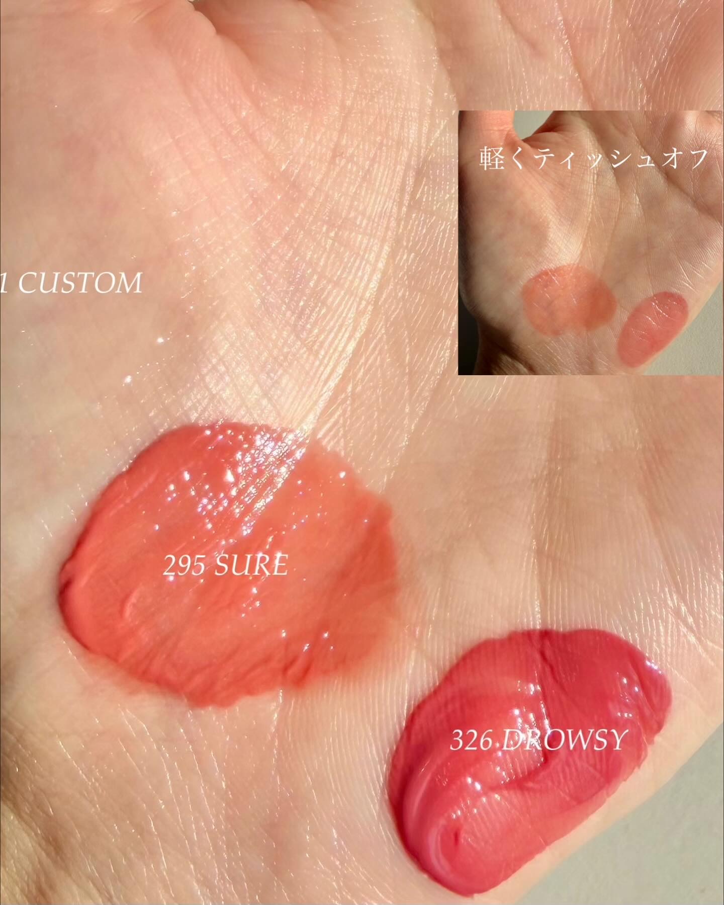 アンフレームドハイドロブロウティント/Oddtype/リップティントを使ったクチコミ（2枚目）