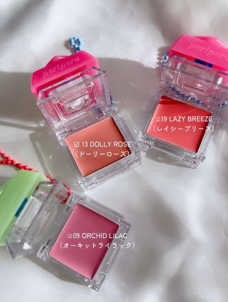 ペリペラ トック ブラッシュ キーキャップ/PERIPERA/パウダーチークを使ったクチコミ(3枚目)