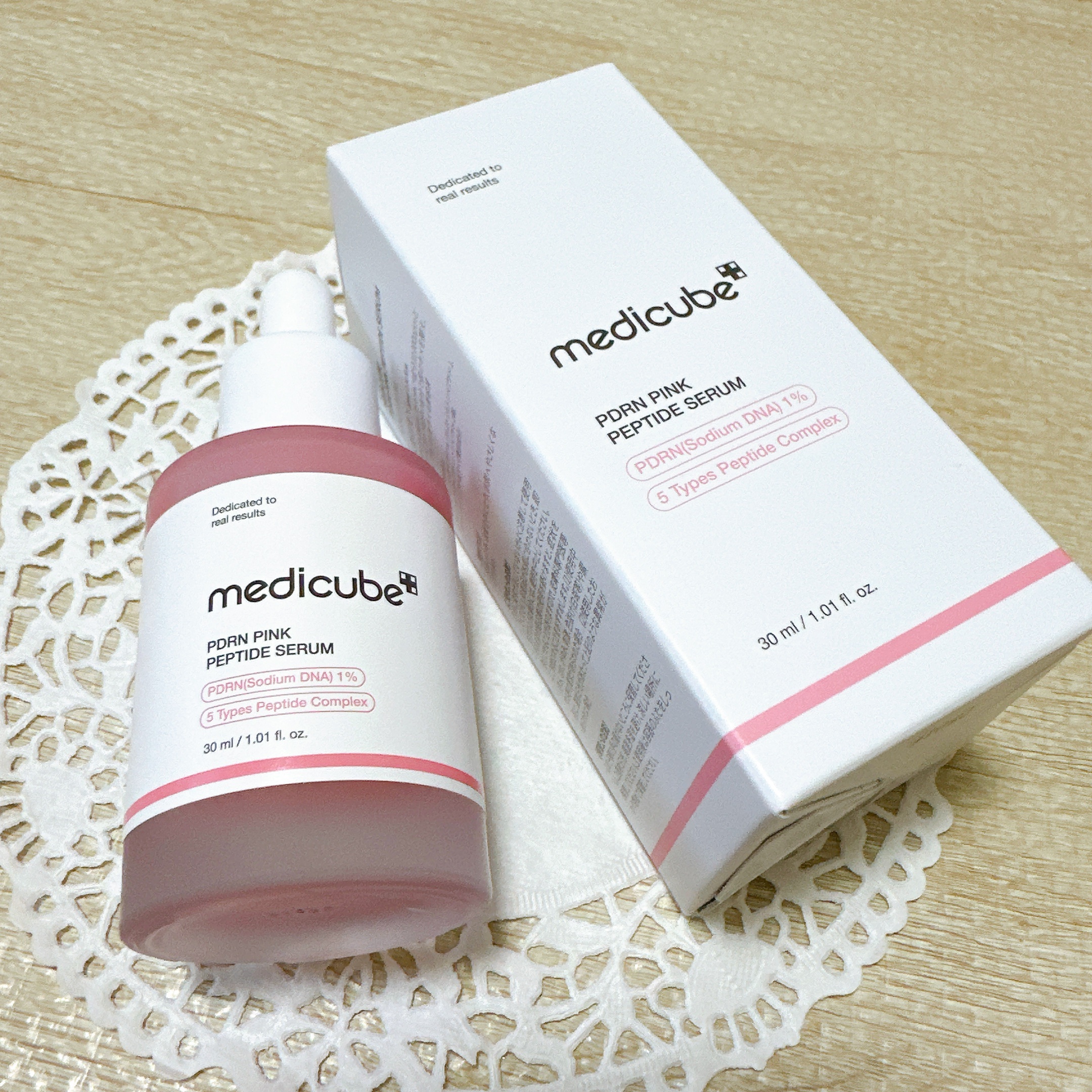 PDRNピンクアンプル PDRN 10,000ppm配合/MEDICUBE/美容液を使ったクチコミ（2枚目）