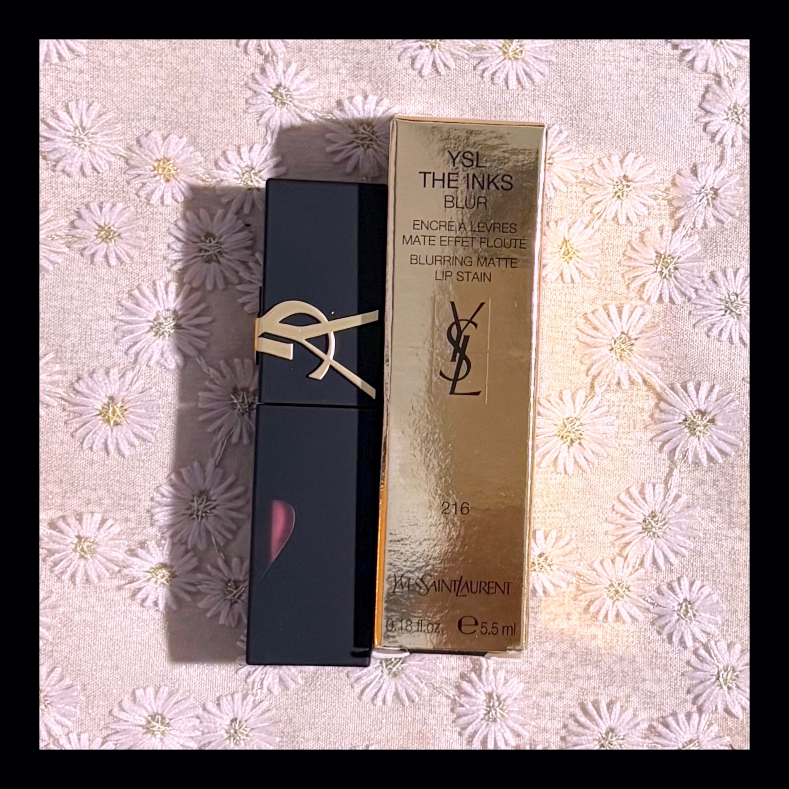 YSL ザ インクス ブラークリーム 216 ピンクドミネーション/YVES SAINT LAURENT BEAUTE/口紅を使ったクチコミ（1枚目）