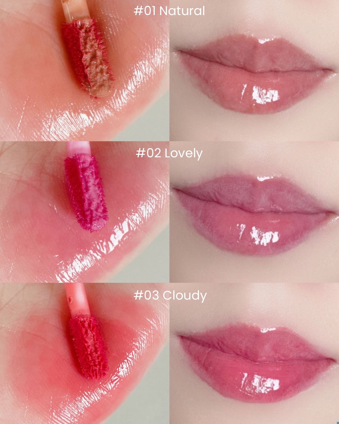 Dewy Tint/A.chi/リップティントを使ったクチコミ（2枚目）