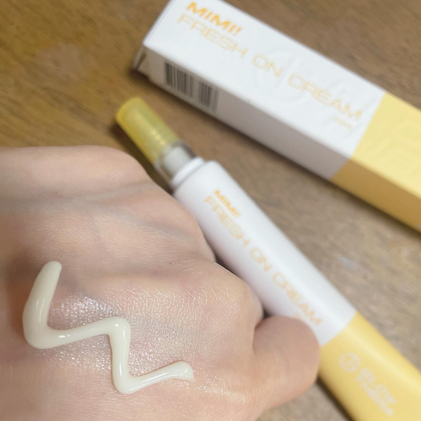 しろたんフォロバします on LIPS 「GLOWTHERAMIMI!オンクリームのフレッシュをいただき..」(2枚目)