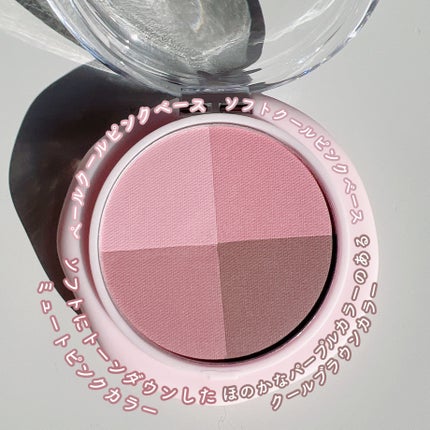 マルチクアッドシャドウ/dasique/パウダーアイシャドウを使ったクチコミ(7枚目)