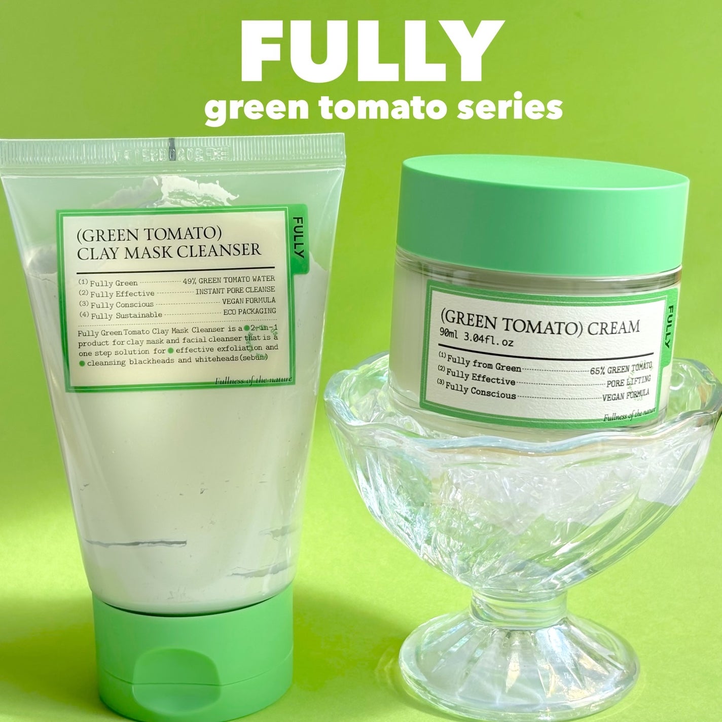 グリーントマトクレイマスククレンザー/FULLY/洗い流すパック・マスクを使ったクチコミ(1枚目)