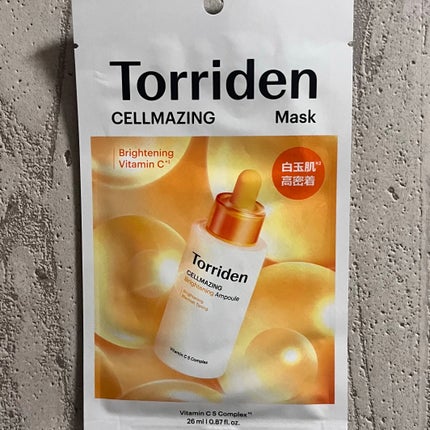 セルメイジング ビタC ブライトニングマスク 1枚/Torriden/シートマスク・パックの画像