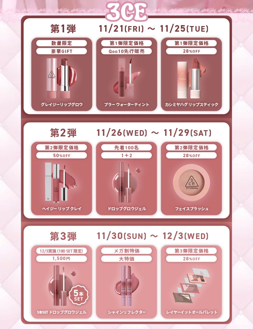 3CE マルチアイカラーパレット/3CE/アイシャドウパレットを使ったクチコミ(2枚目)