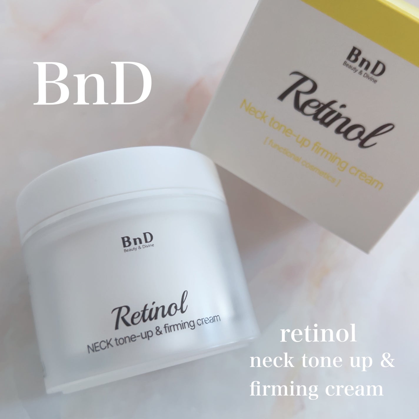 BnD ネックアイロン トーンアップ クリーム/BnD/ネック・デコルテケアを使ったクチコミ(1枚目)