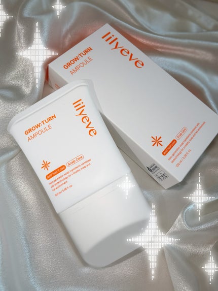 グローターンヘアアンプル/リリーイブ/頭皮ローションを使ったクチコミ(1枚目)