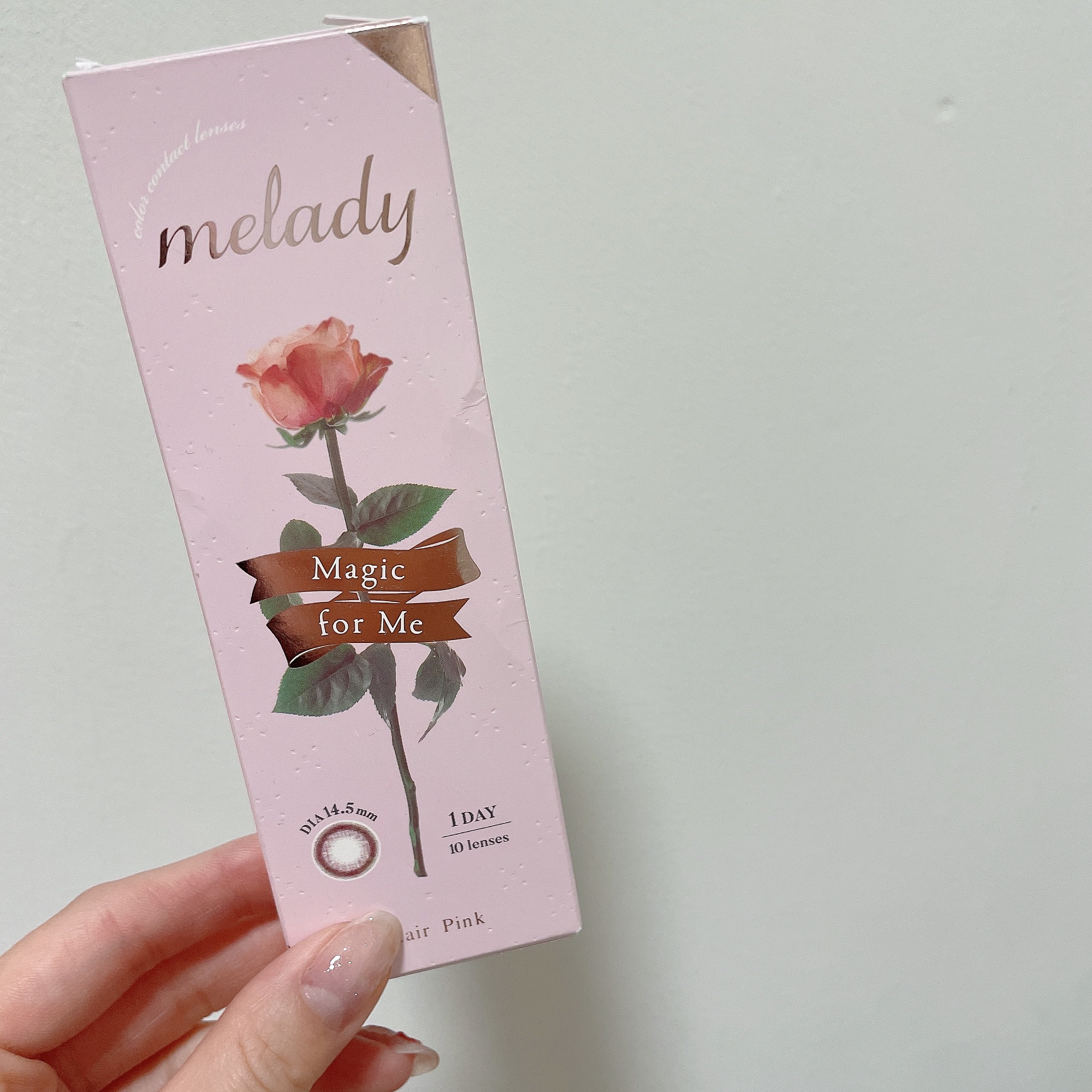 melady 1day ライアーピンク/melady/ワンデー（１DAY）カラコンを使ったクチコミ（1枚目）