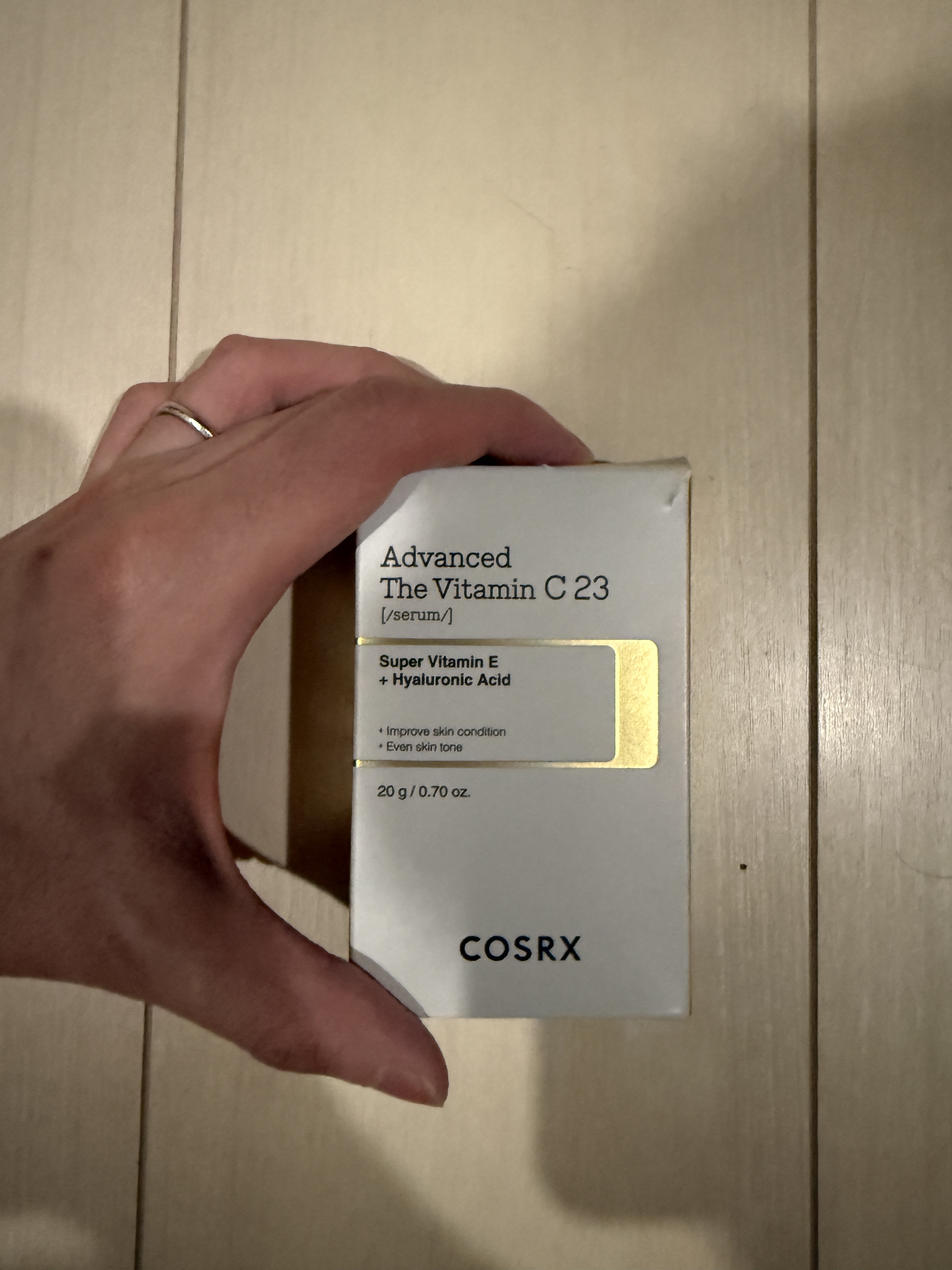 RXアドバンスド ザ・ビタミンC23セラム/COSRX/美容液を使ったクチコミ（3枚目）