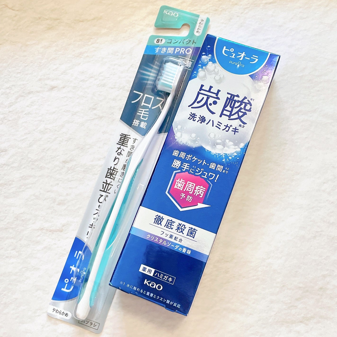 ピュオーラ 炭酸ハミガキ【医薬部外品】/ピュオーラ/歯磨き粉を使ったクチコミ(2枚目)