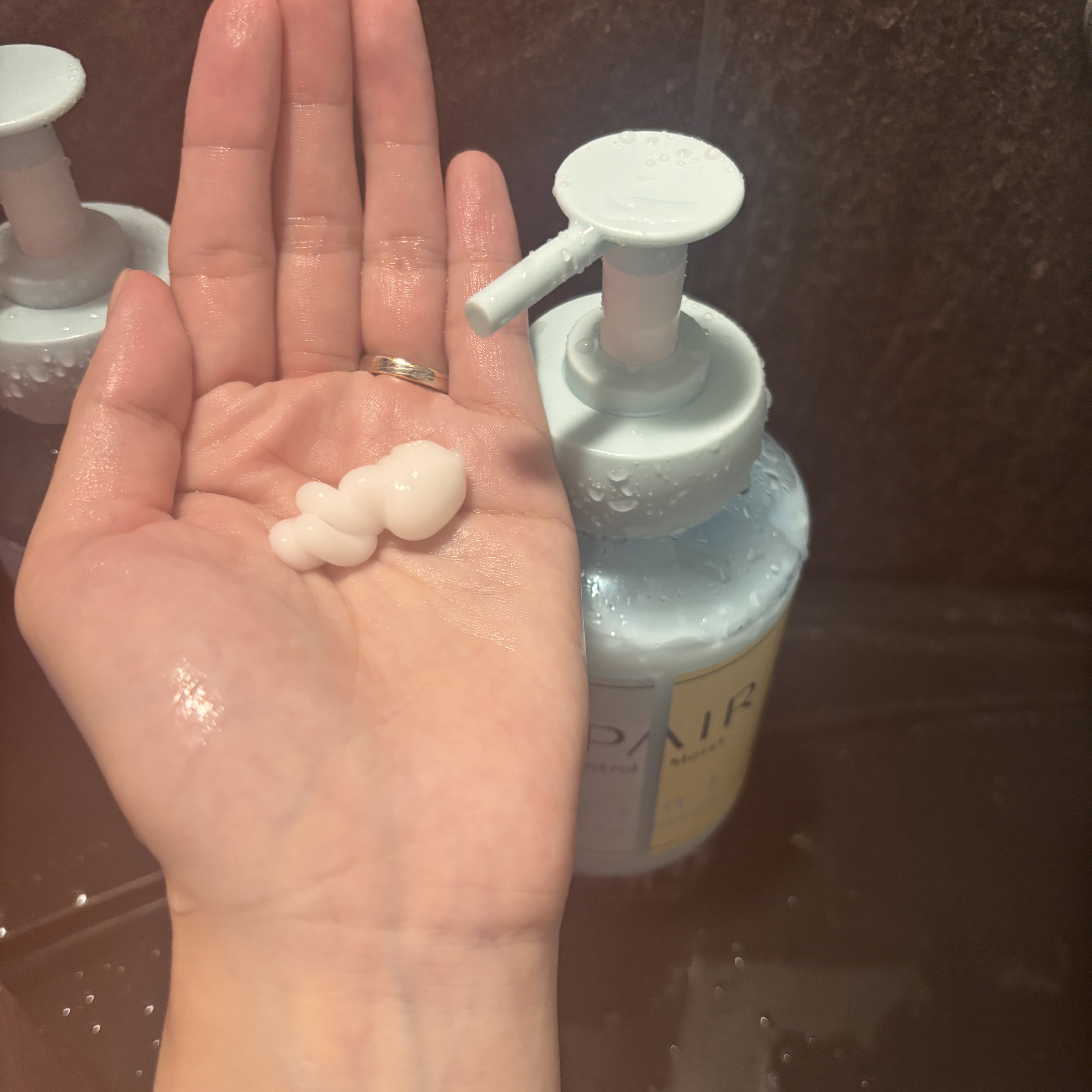 アンドペア コントロール モイスト 2in1 シャンプー＆ヘアトリートメント/&PAIR/市販シャンプーを使ったクチコミ（3枚目）