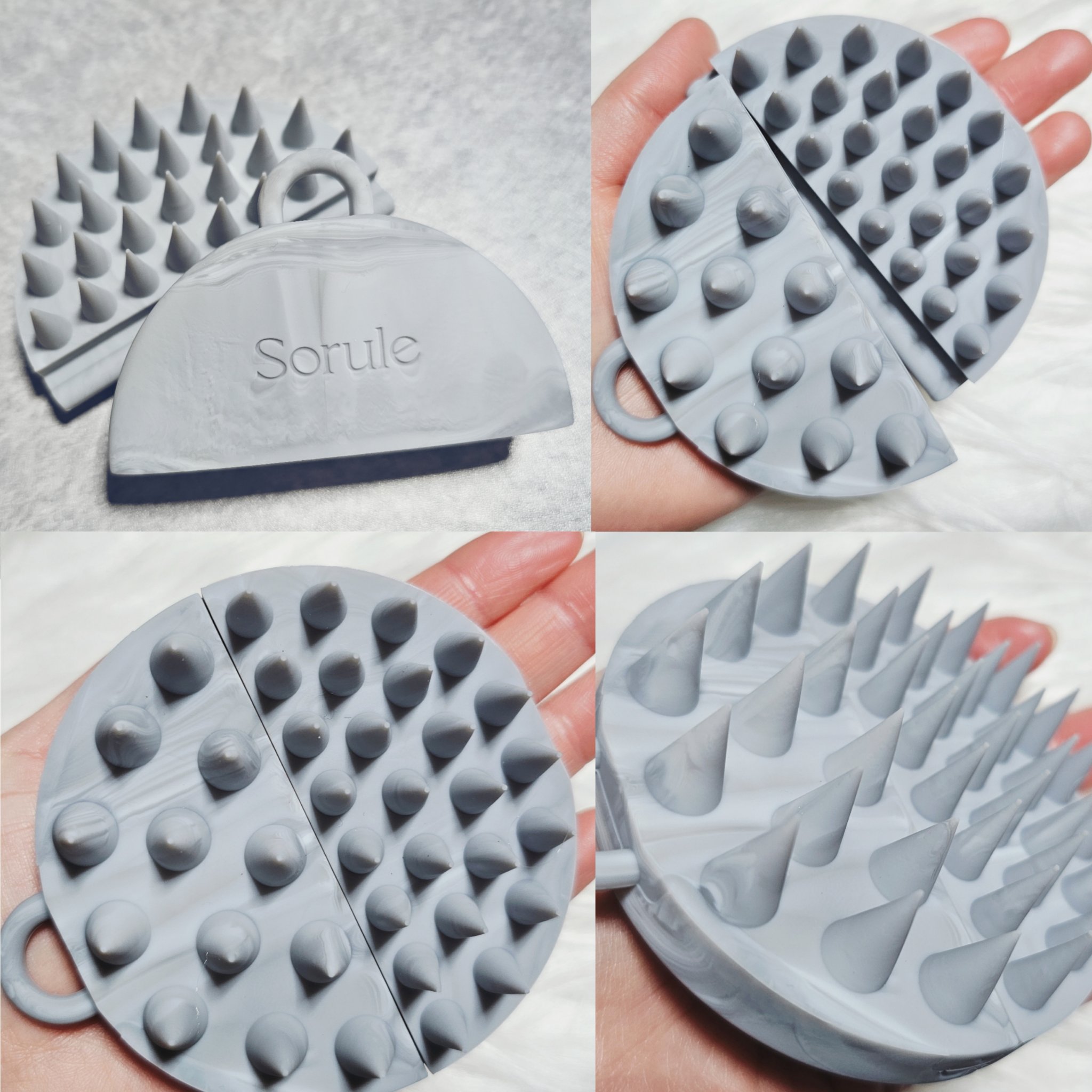 リフレクティヴブラシ/Sorule/頭皮ケアを使ったクチコミ（2枚目）