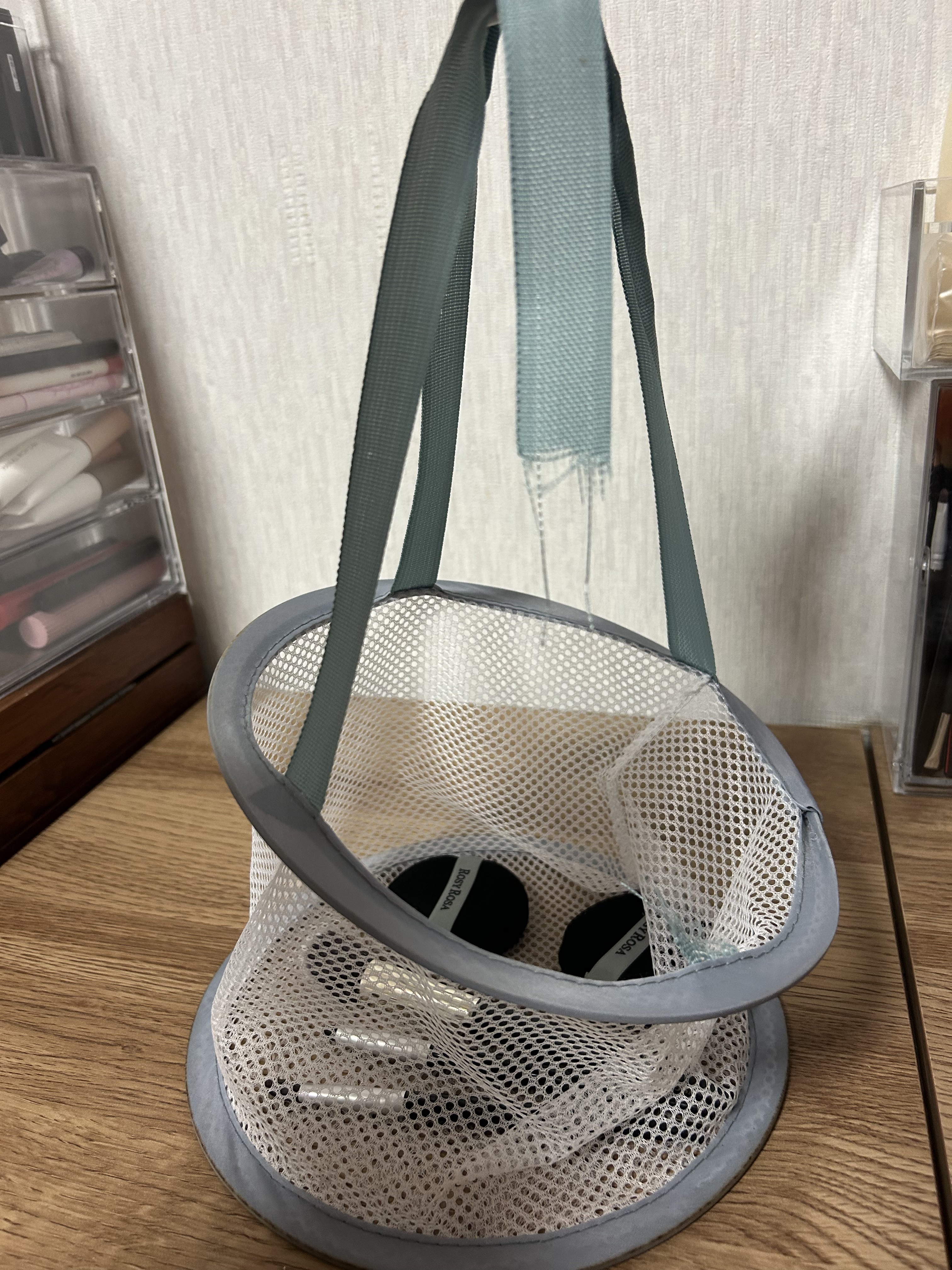 化粧パフ・ブラシ用ドライネット/DAISO/その他を使ったクチコミ（1枚目）