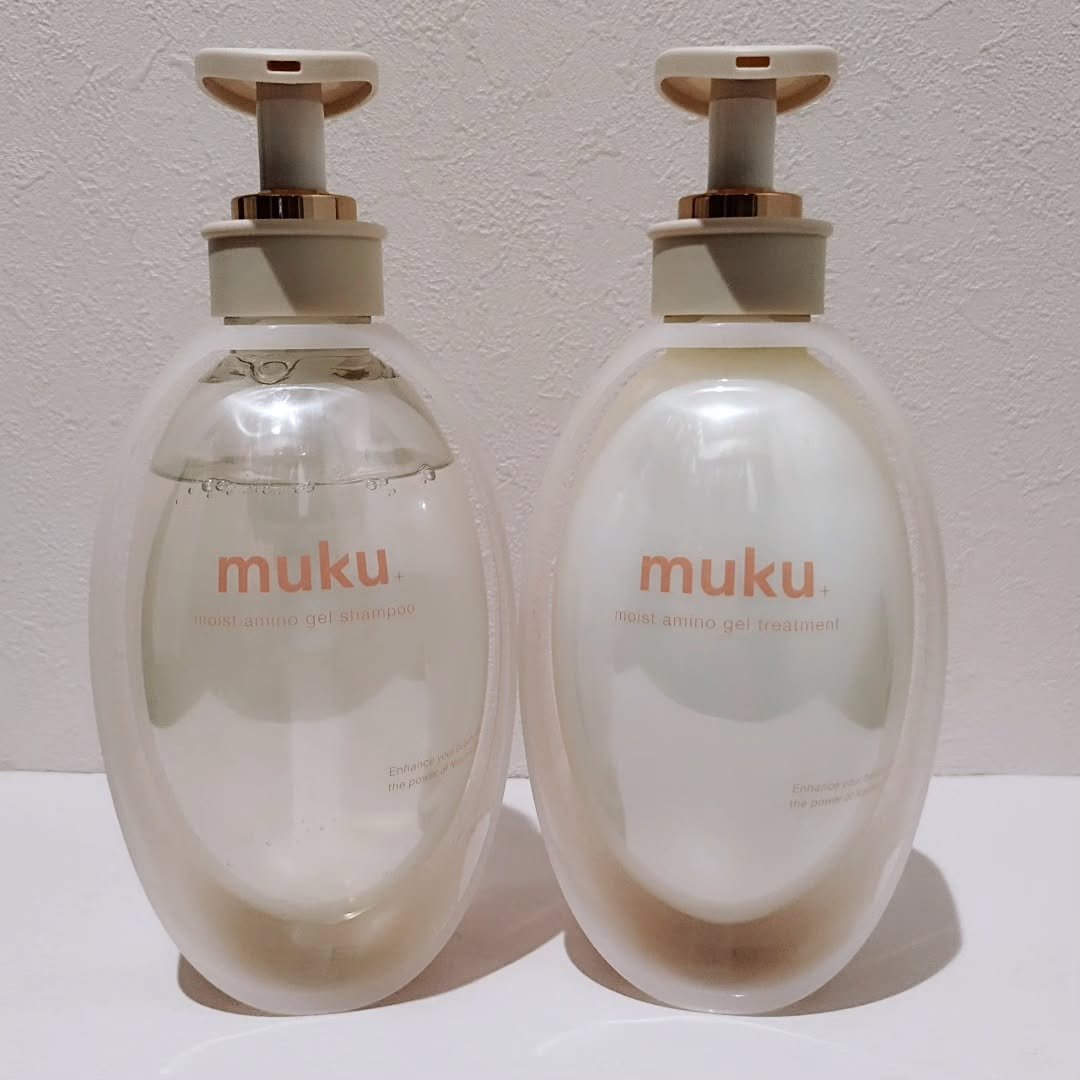 ムク+　モイスト　アミノジェル　シャンプー/ヘアトリートメント/muku+/市販シャンプーを使ったクチコミ（1枚目）