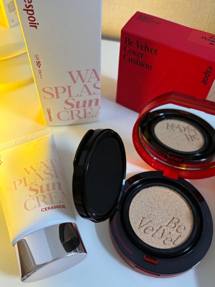 ウォータースプラッシュサンクリーム セラミド/espoir/日焼け止めクリームを使ったクチコミ(1枚目)