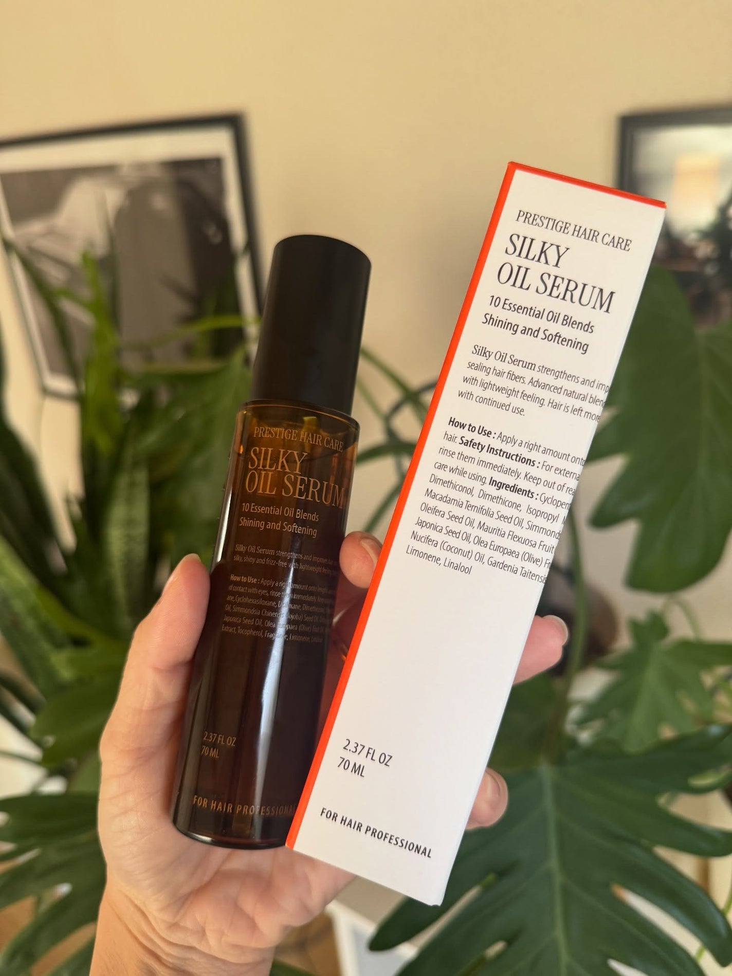 SILKY OIL SERUM/CULRY SHYLL/ヘアオイルを使ったクチコミ(1枚目)