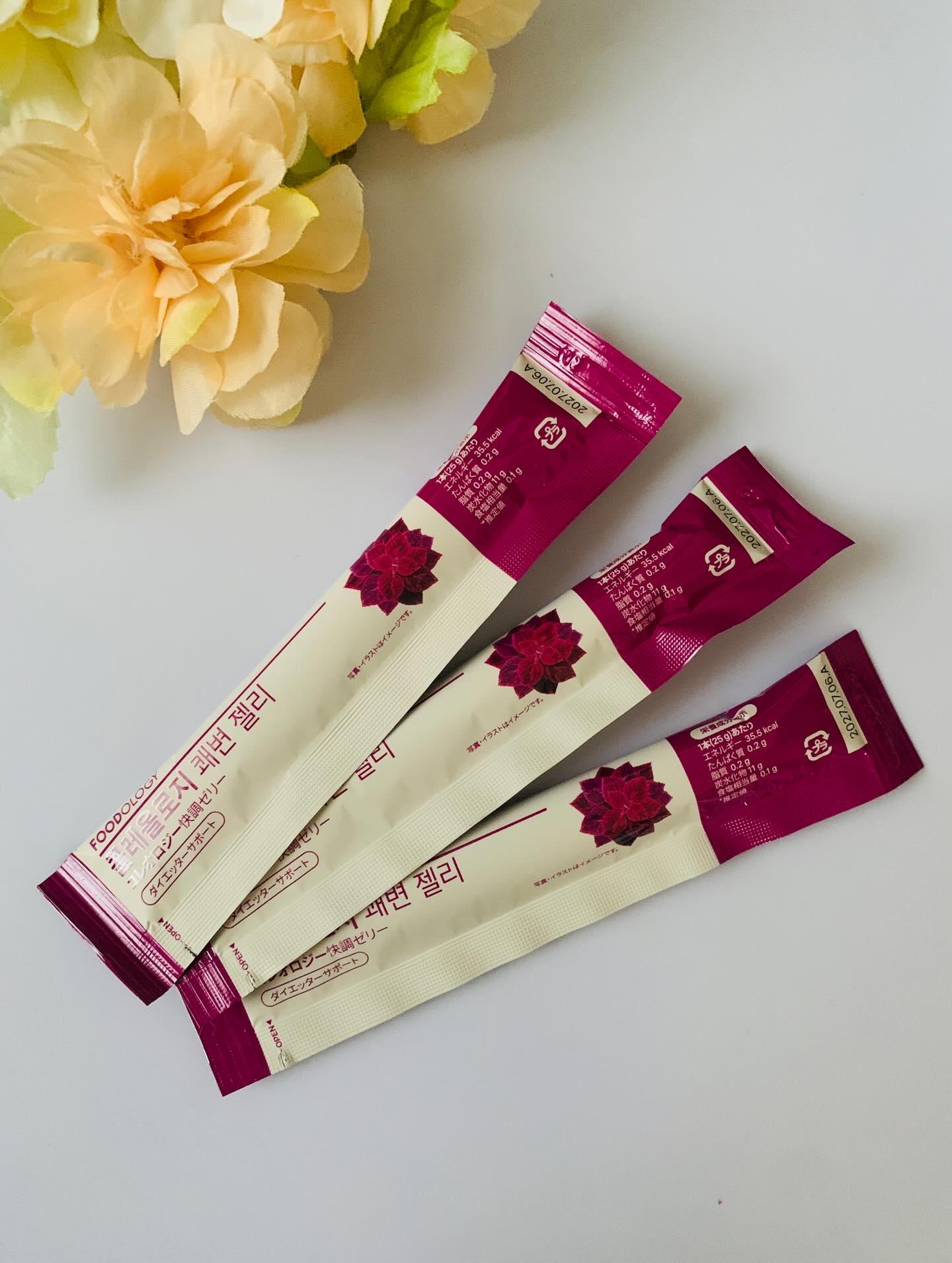 コレオロジー快調ゼリー/FOODOLOGY/健康サプリメントを使ったクチコミ（1枚目）