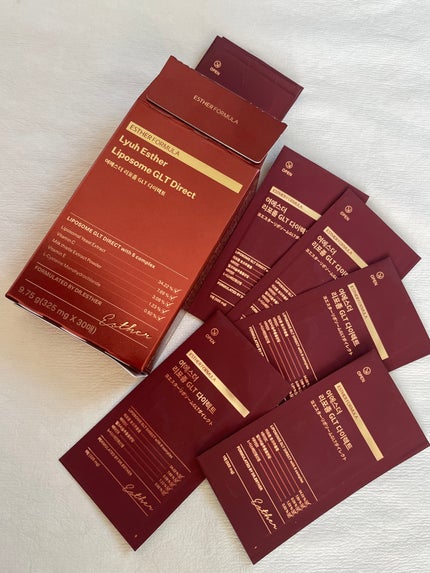 ヨエスター リポソーム GLT ダイレクト/ESTHER FORMULA/美容サプリメントを使ったクチコミ(4枚目)