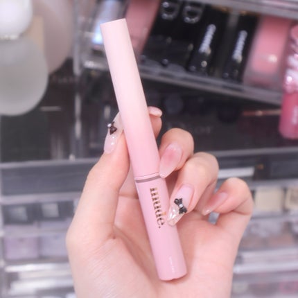 インスパイアスキニーブロウカラ/mude/眉マスカラを使ったクチコミ(2枚目)