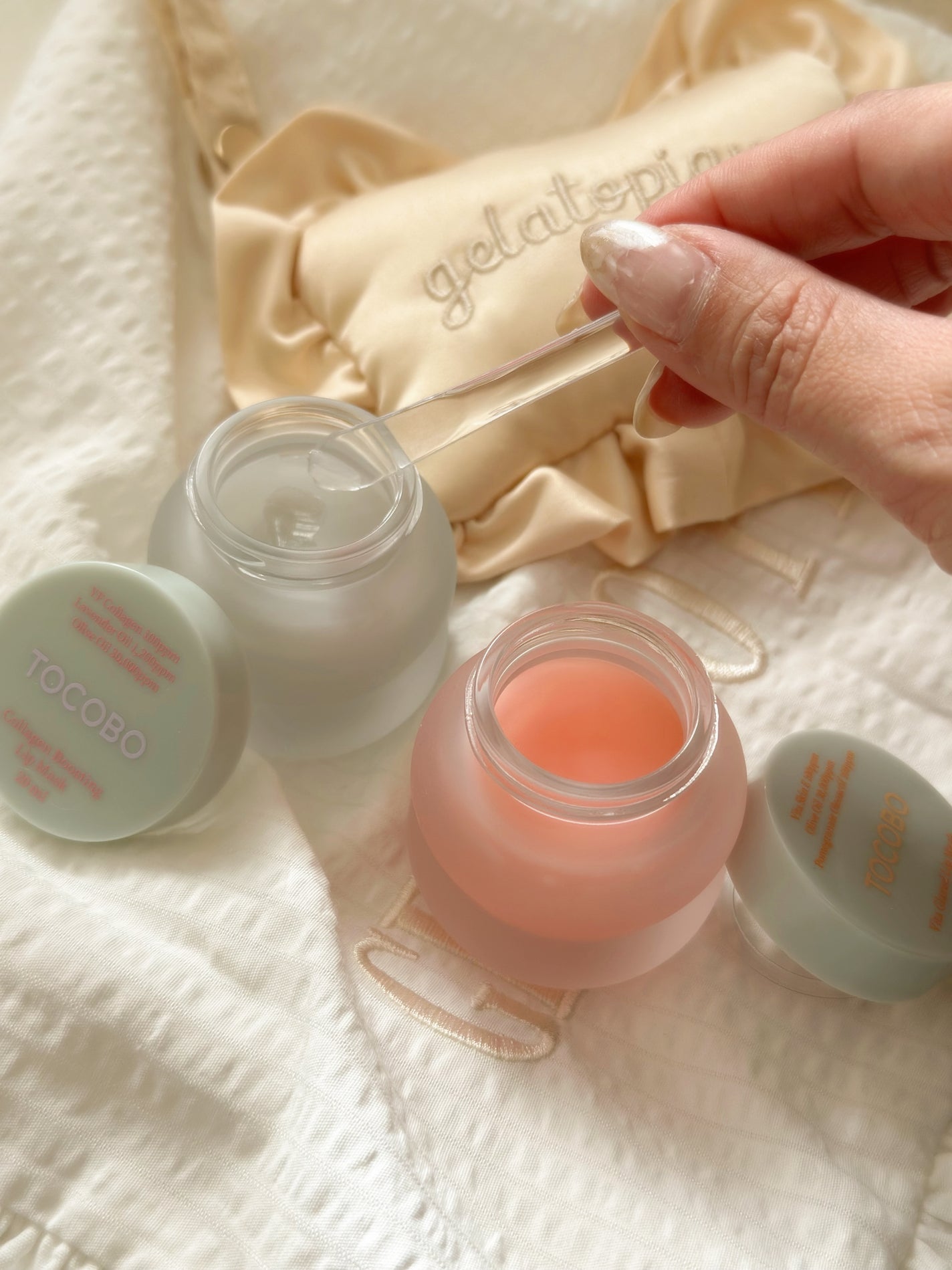 ビタグレーズドリップマスク/TOCOBO/リップマスクを使ったクチコミ(1枚目)