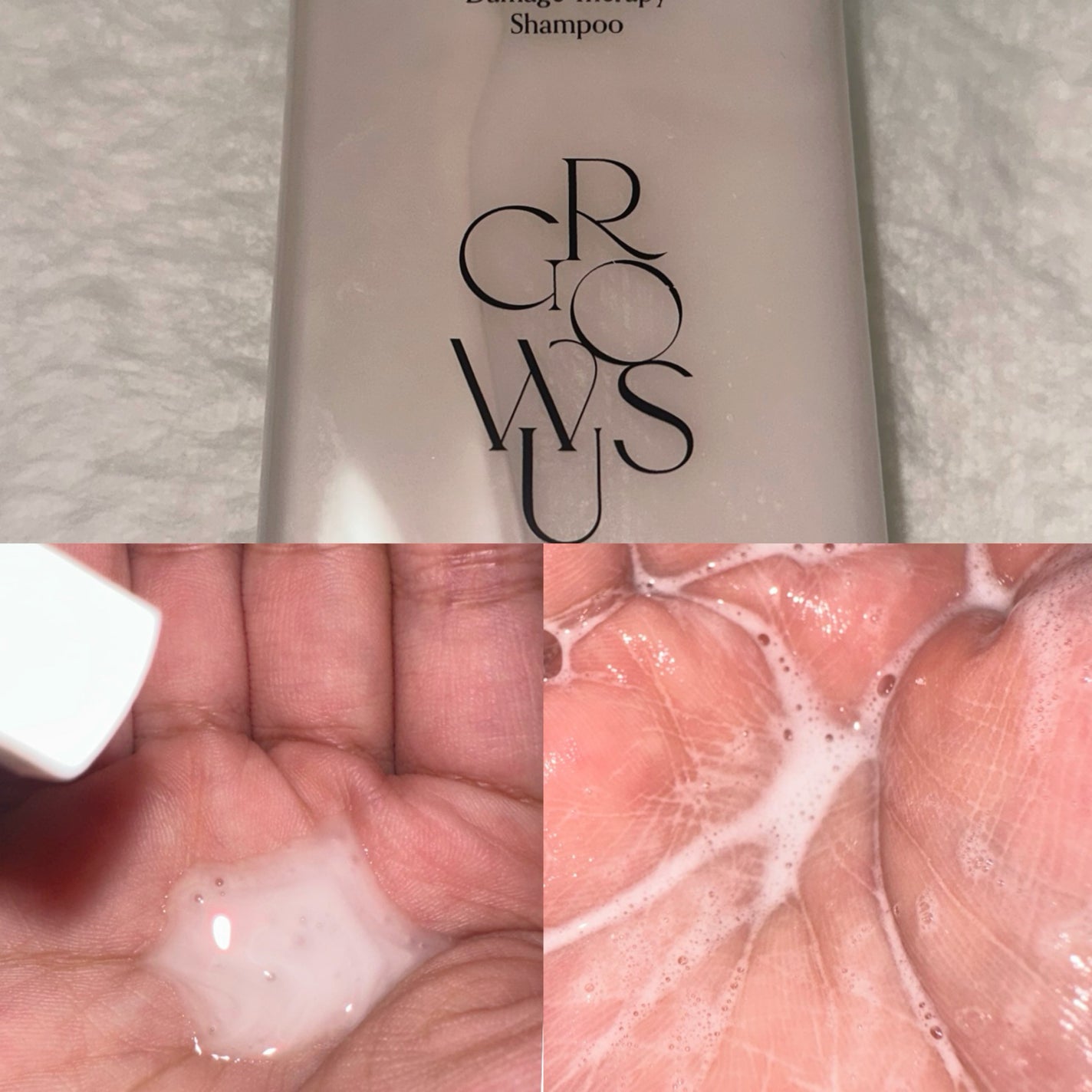 ダメージセラピーシャンプー/GROWUS/市販シャンプーを使ったクチコミ(2枚目)