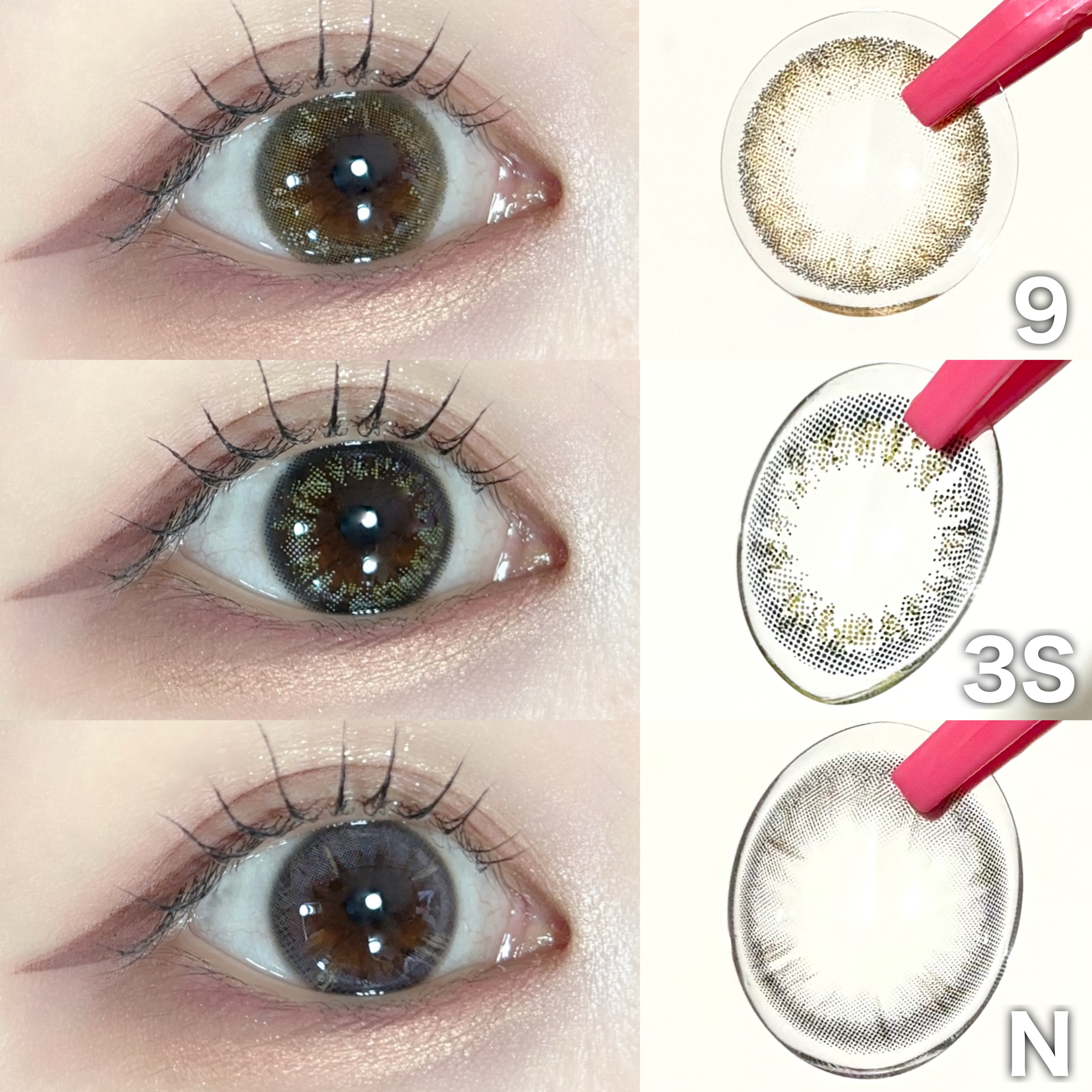 OvE（オヴィ） 1day/OvE/ワンデー（１DAY）カラコンを使ったクチコミ（3枚目）