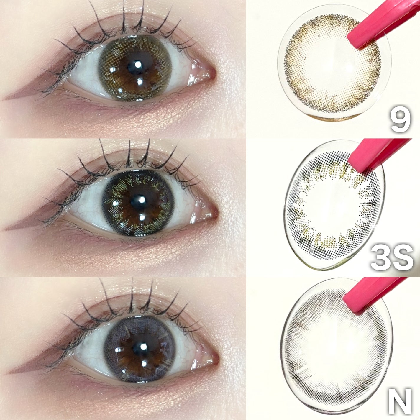 OvE(オヴィ) 1day/OvE/ワンデー(1DAY)カラコンを使ったクチコミ(3枚目)