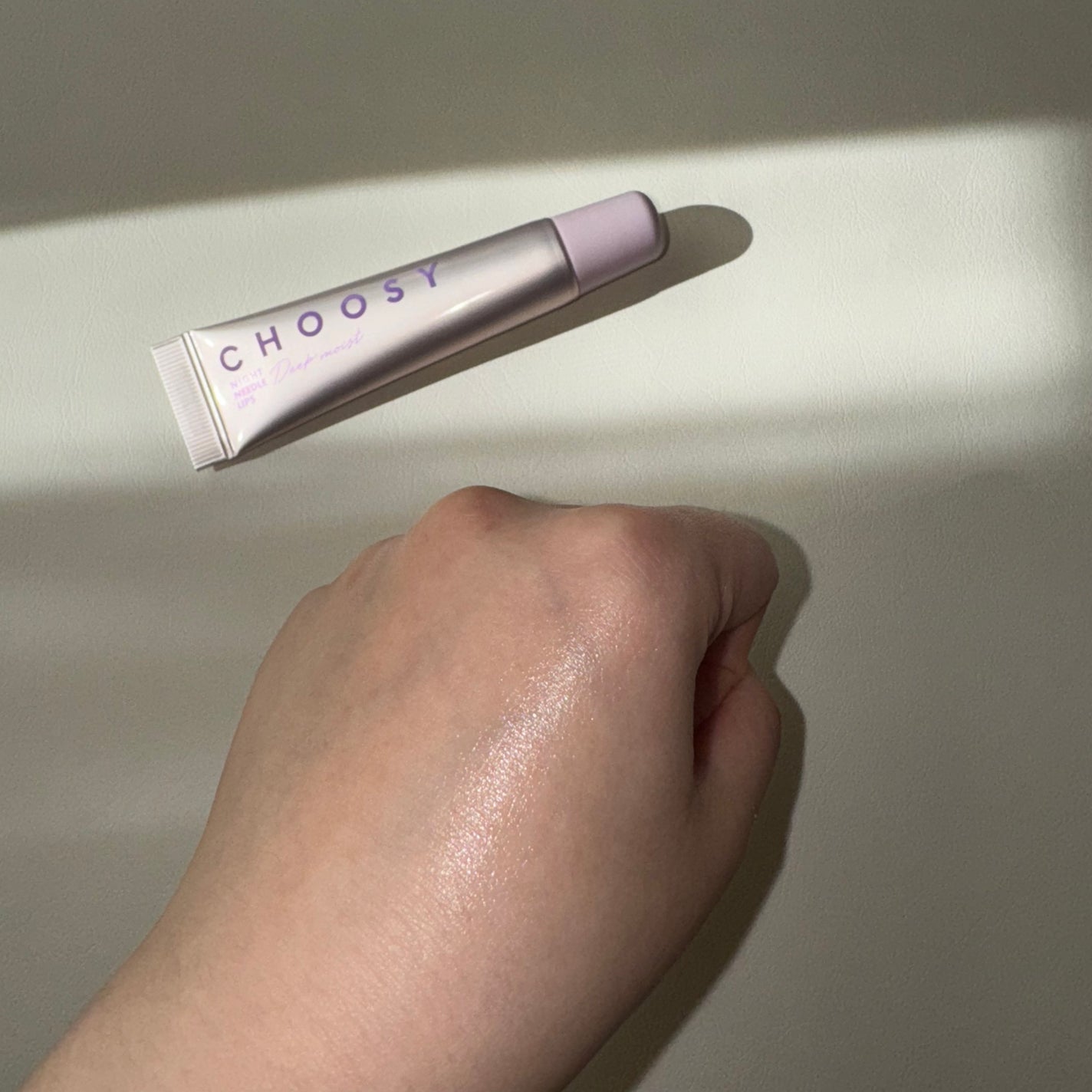 ナイトニードルリップ ディープモイスト/CHOOSY/リップ美容液を使ったクチコミ(4枚目)