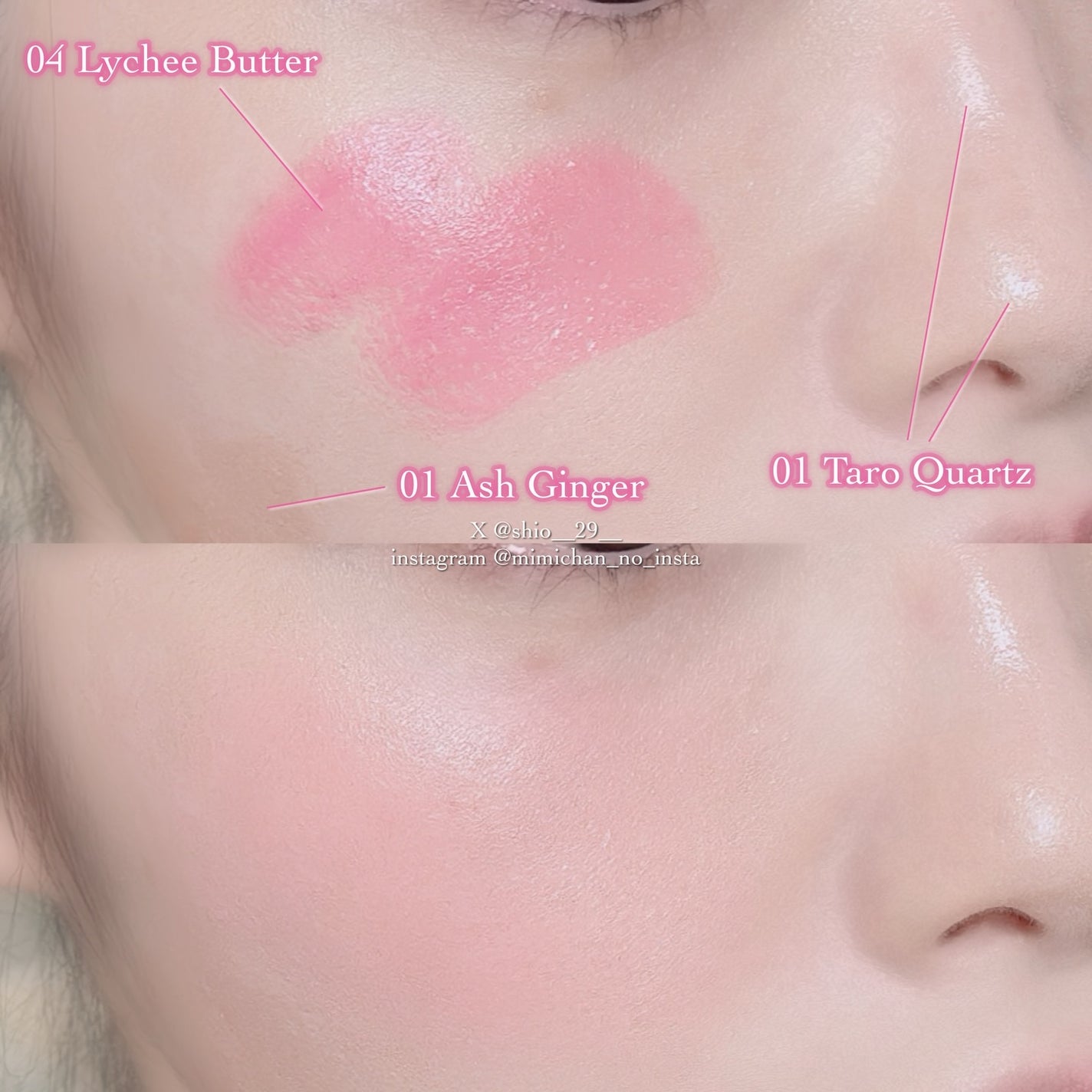 ゼリーメルティンググリッタートッパー/ネイチャーリパブリック/チークを使ったクチコミ(5枚目)