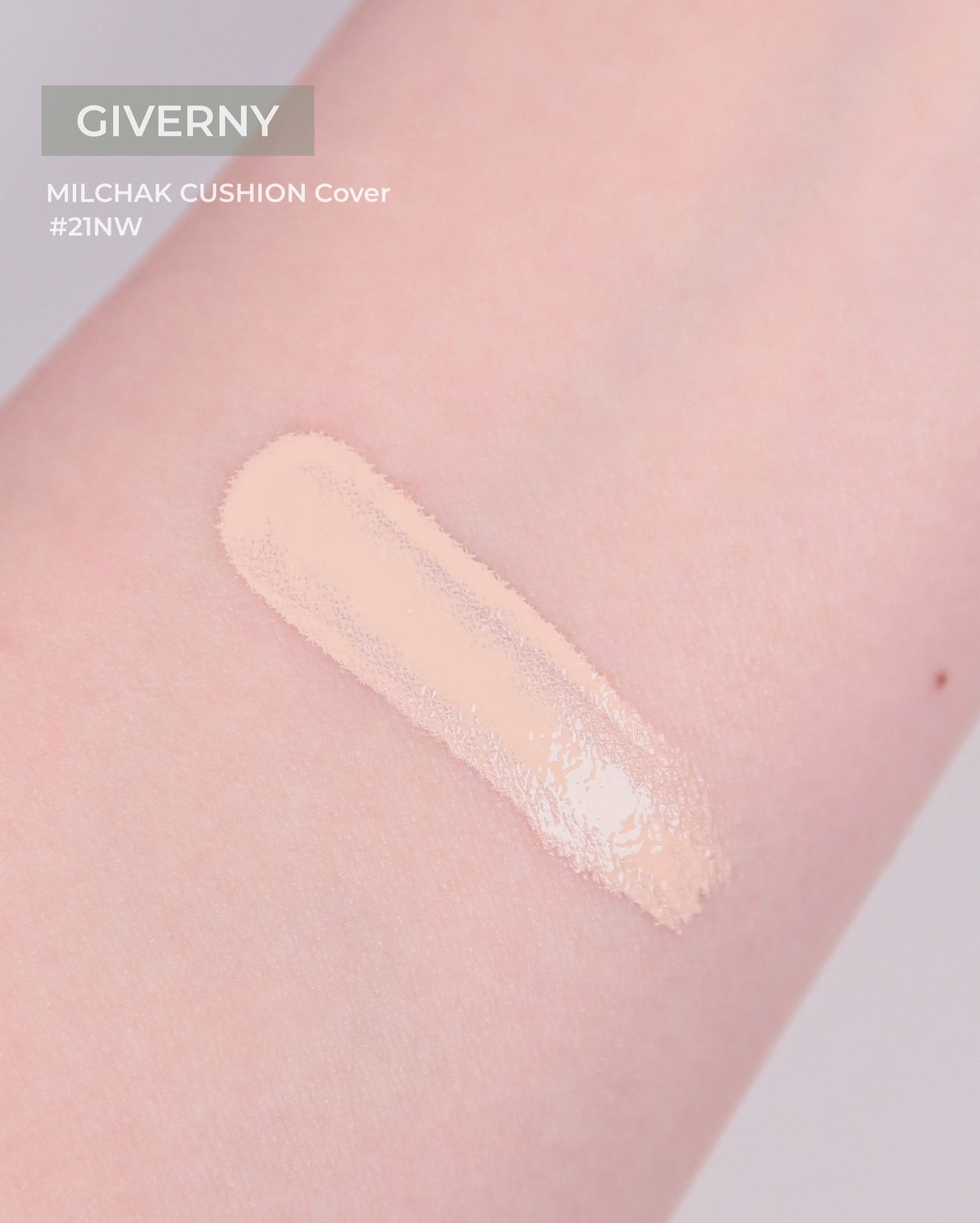 ジヴェルニー 密着カバークッション/GIVERNY/クッションファンデーションを使ったクチコミ(3枚目)