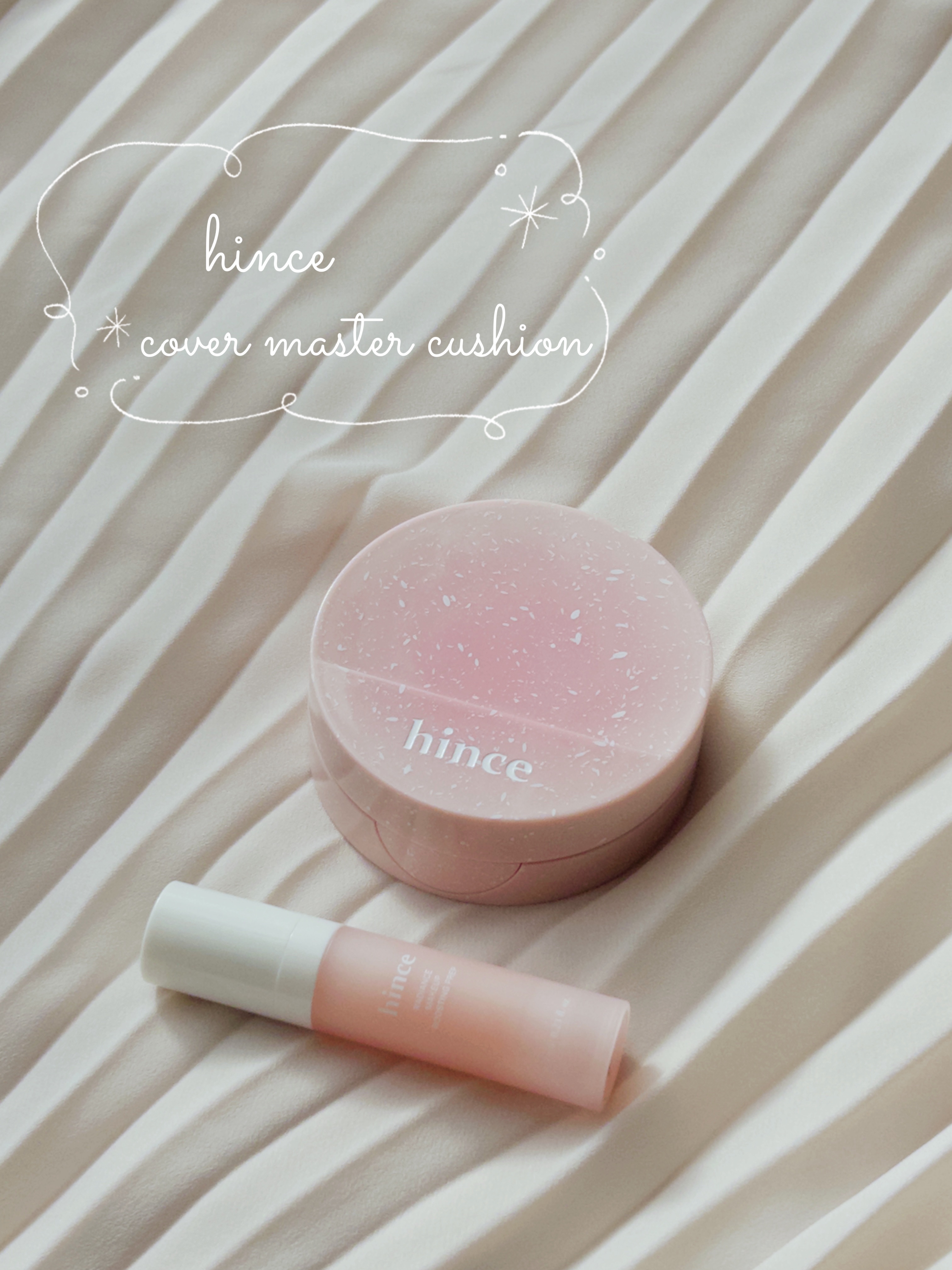 カバーマスターピンククッション/hince/クッションファンデーションを使ったクチコミ（1枚目）