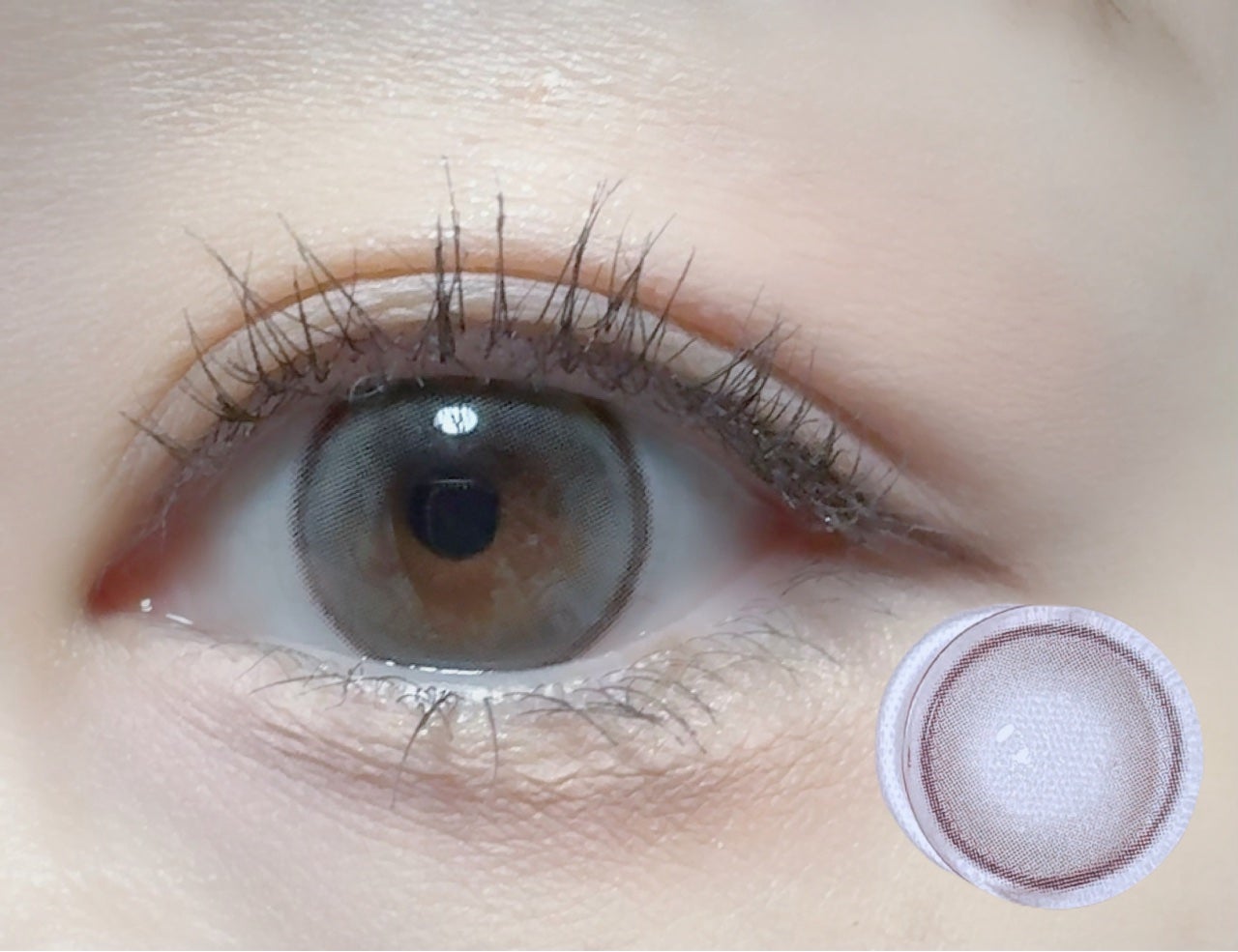 lunar/meilly/ワンデー(1DAY)カラコンを使ったクチコミ(3枚目)