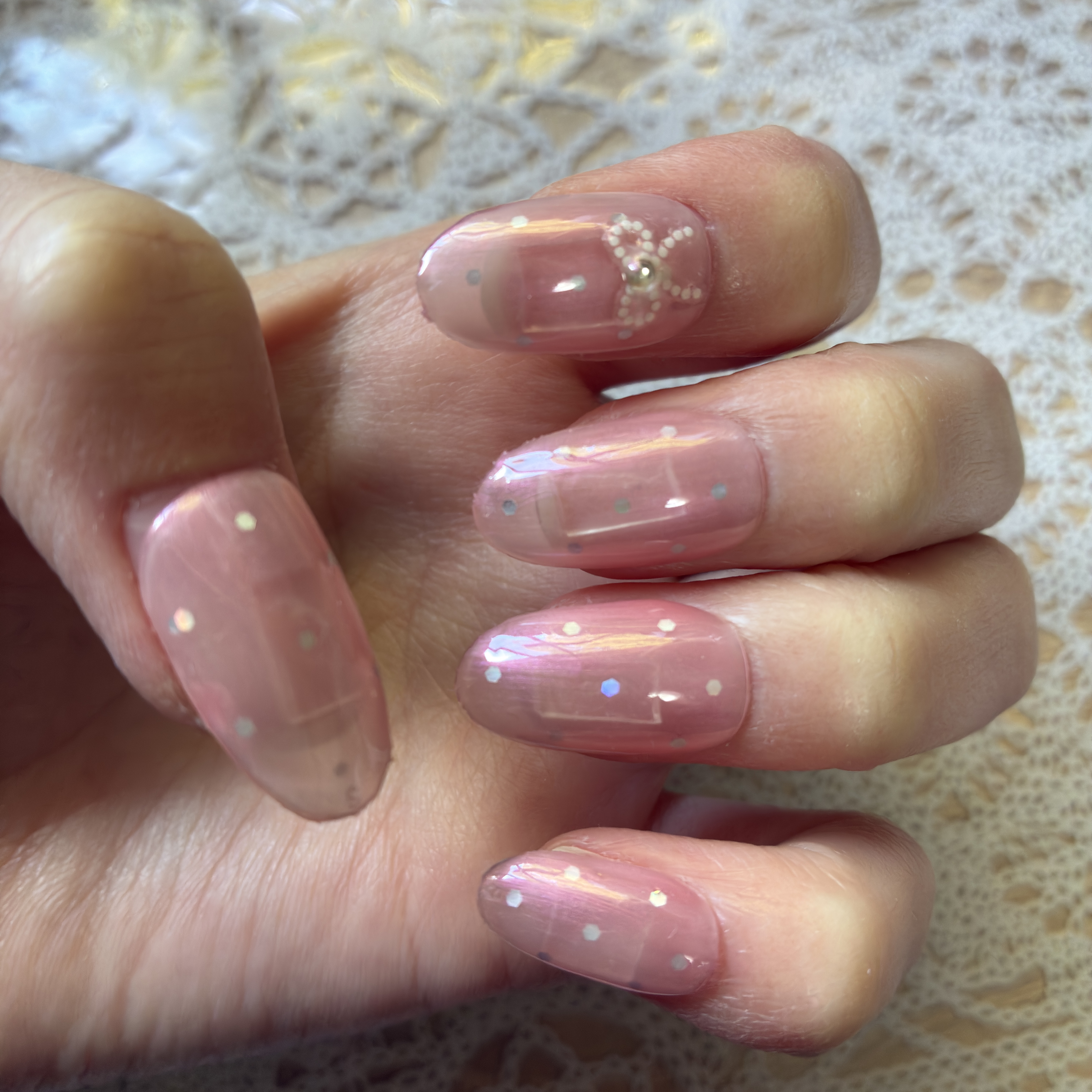 ジェルネイル（ライト対応）/セリア/ジェルネイルを使ったクチコミ（3枚目）