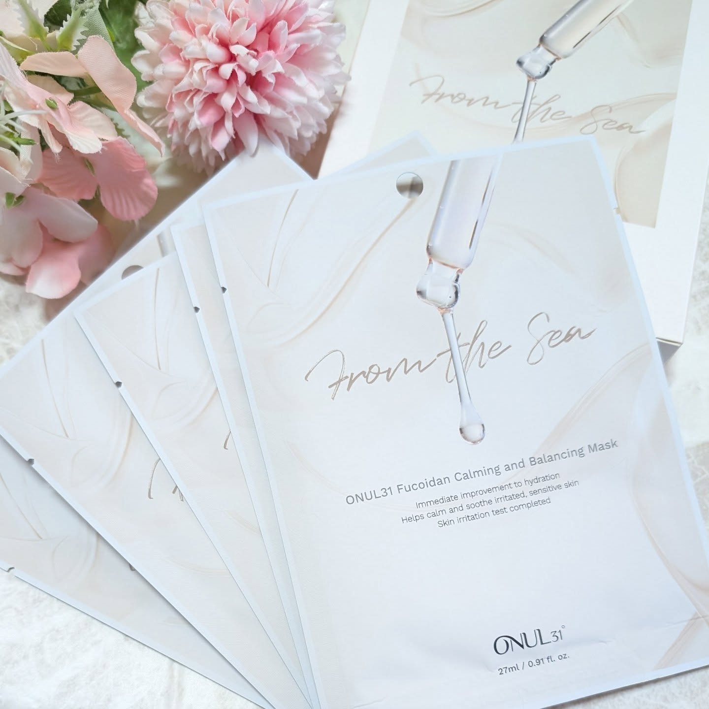 フコイダンカーミング＆バランシングマスク/ONUL31/シートマスク・パックを使ったクチコミ（2枚目）