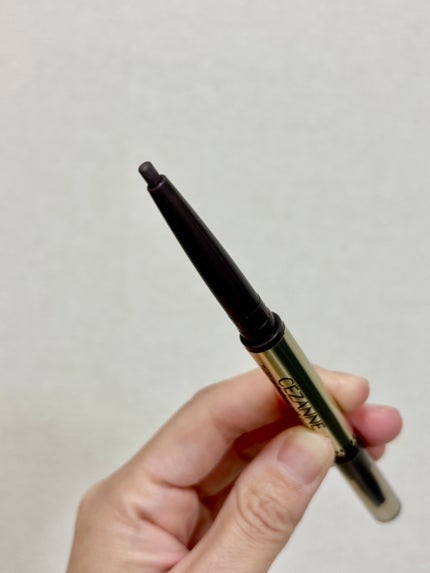 ブラシ付きアイブロウ繰り出し/CEZANNE/アイブロウペンシルを使ったクチコミ(3枚目)