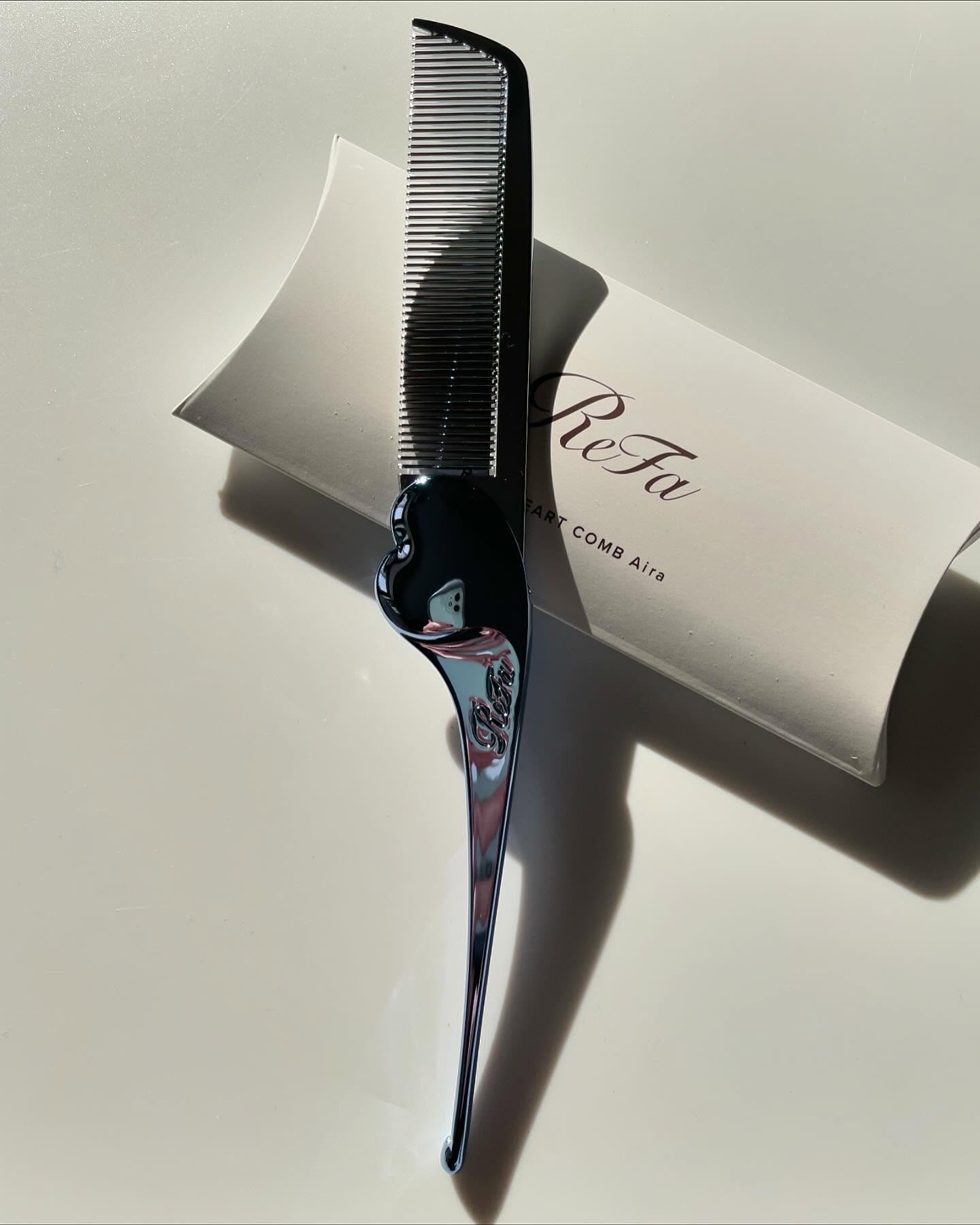 ReFa ReFa HEART COMB Airaのクチコミ「ふるさと納税返礼品で
リファがあるの知ってた⁉️

9月のポイント付与駆け込みで
ふるさと納税.....」（3枚目）