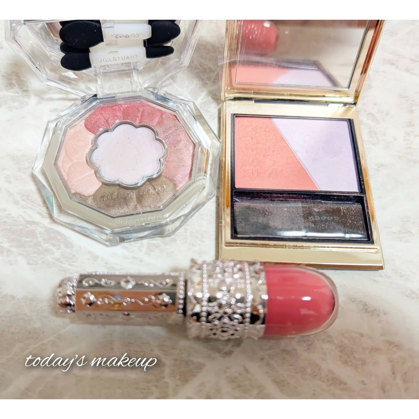 ジルスチュアート ブルームクチュール アイズ/JILL STUART/アイシャドウパレットを使ったクチコミ(1枚目)